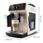 PHILIPS 5500 Series Bean to Cup Coffee Machine, LatteGo, 20 Hot/Iced Drinks