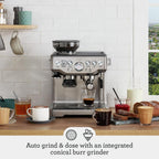 Sage Barista Express Impress, Bean to Cup Machine, Brushed Stainless Steel