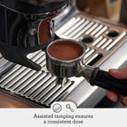 Sage Barista Express Impress, Bean to Cup Machine, Brushed Stainless Steel
