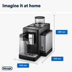 De'Longhi Rivelia - Automatic Coffee Machine 16 One-Touch Drinks White