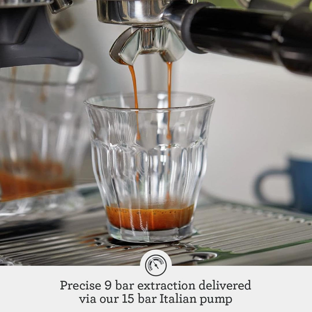 Sage Barista Express Impress, Bean to Cup Machine, Brushed Stainless Steel