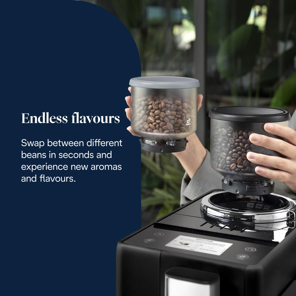 De'Longhi Rivelia - Automatic Coffee Machine 16 One-Touch Drinks White