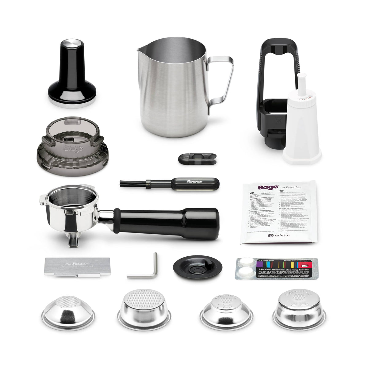 Sage Barista Express Impress, Bean to Cup Machine, Brushed Stainless Steel