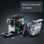 SIEMENS EQ700 Bean to Cup Coffee Machine,TP715GB1, Morning Haze