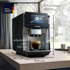 SIEMENS EQ700 Bean to Cup Coffee Machine,TP715GB1, Morning Haze