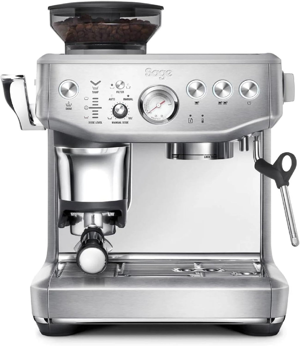 Sage Barista Express Impress, Bean to Cup Machine, Brushed Stainless Steel