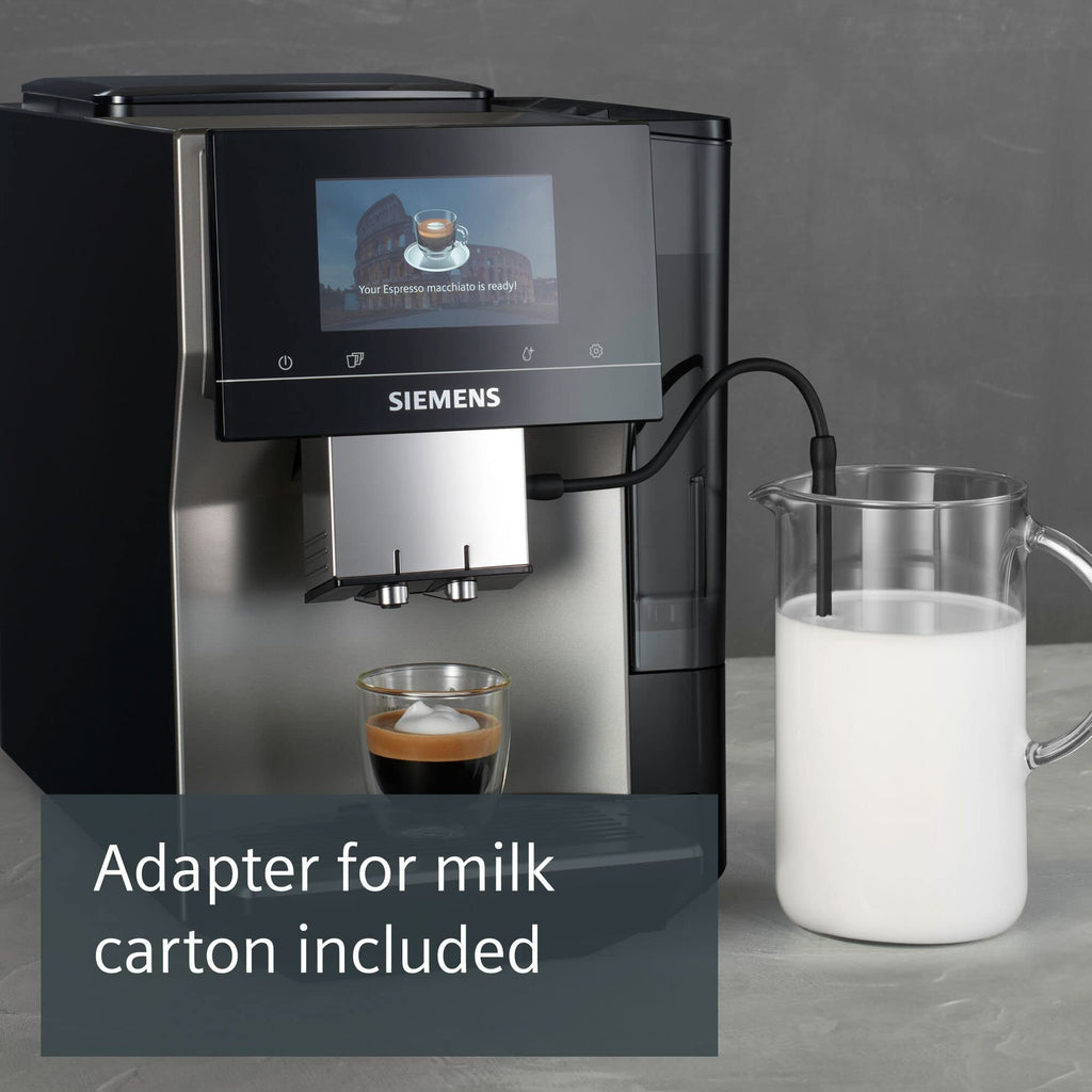 SIEMENS EQ700 Bean to Cup Coffee Machine,TP715GB1, Morning Haze