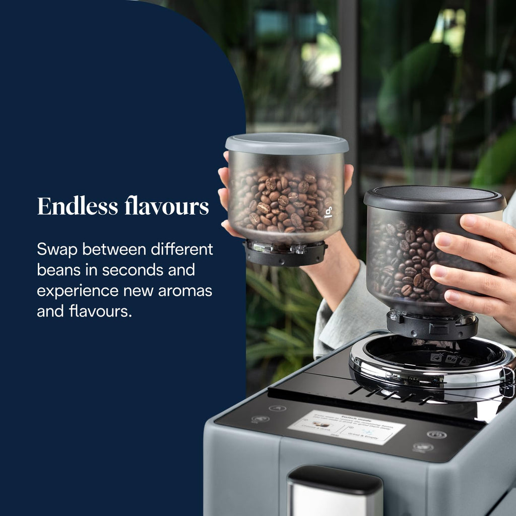 De'Longhi Rivelia - Automatic Coffee Machine 16 One-Touch Drinks White