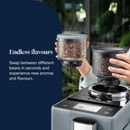 De'Longhi Rivelia - Automatic Coffee Machine 16 One-Touch Drinks White