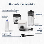 De'Longhi Rivelia - Automatic Coffee Machine 16 One-Touch Drinks White