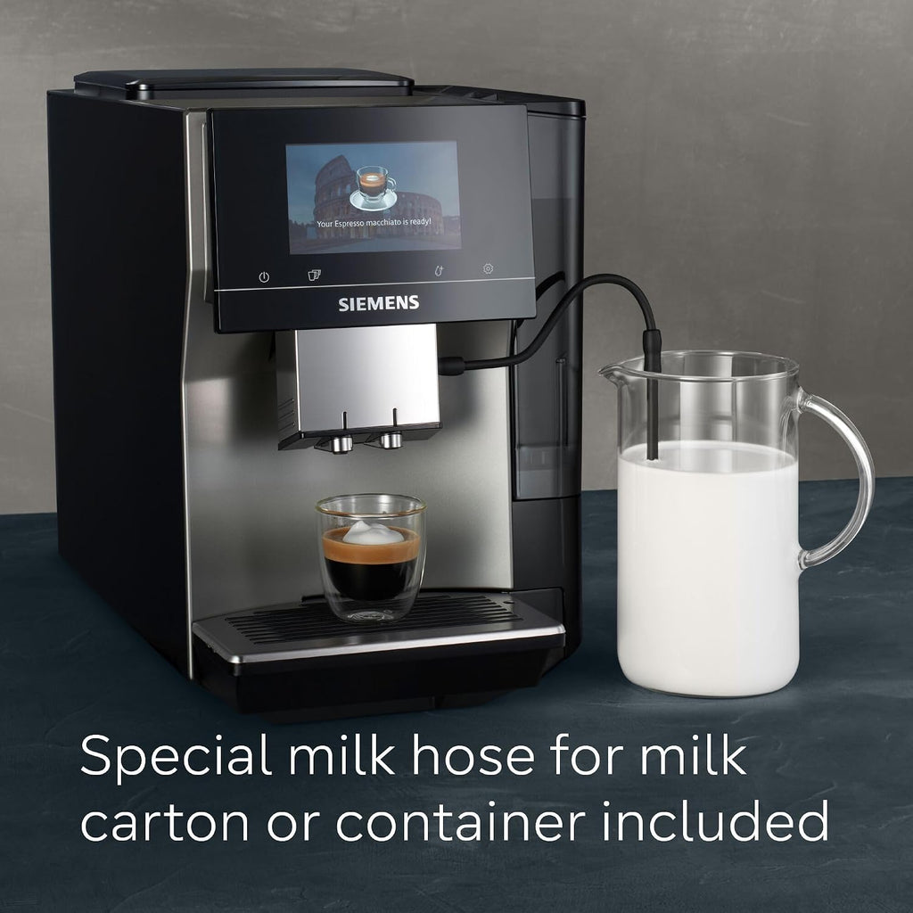SIEMENS EQ700 Bean to Cup Coffee Machine,TP715GB1, Morning Haze