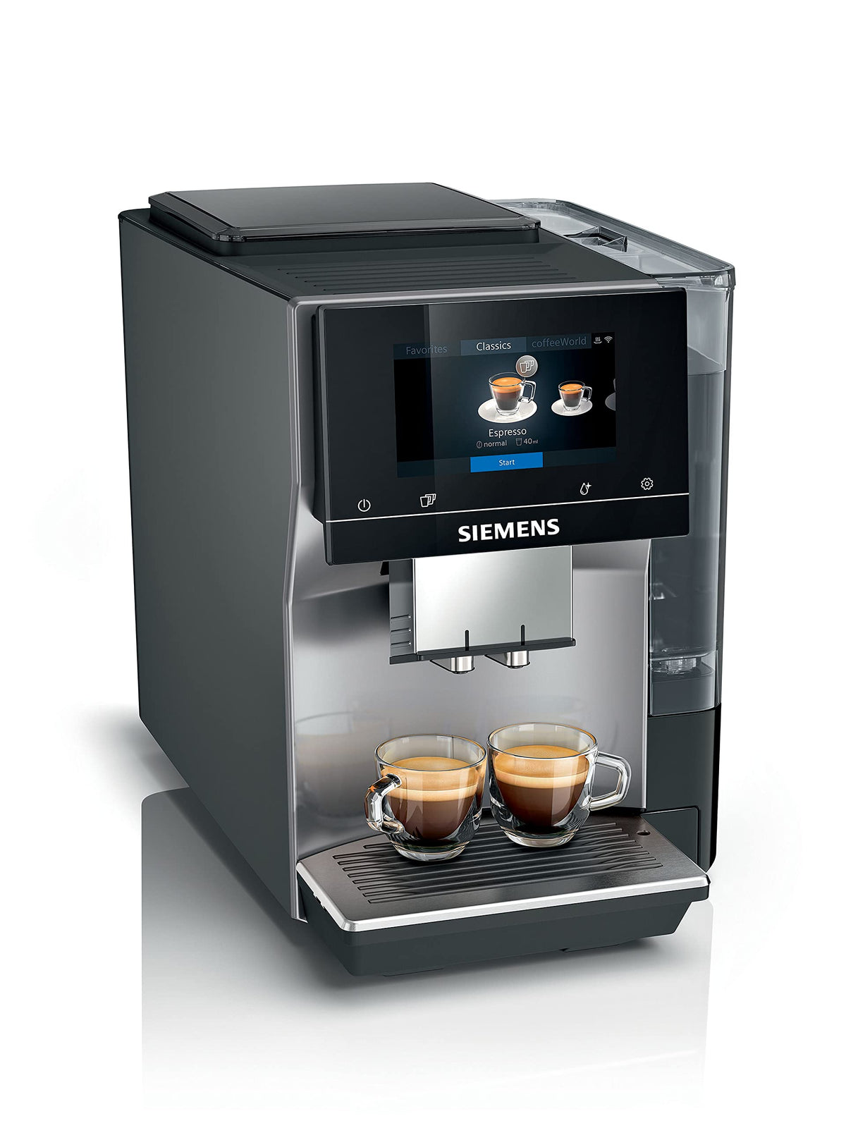 SIEMENS EQ700 Bean to Cup Coffee Machine,TP715GB1, Morning Haze