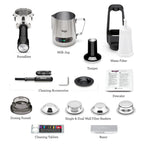Sage Barista Express Impress, Bean to Cup Machine, Brushed Stainless Steel