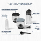 De'Longhi Rivelia - Automatic Coffee Machine 16 One-Touch Drinks White