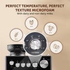 Breville Barista Sense Espresso Machine | Bean to Cup Coffee Maker with Integrated Coffee Grinder & Milk Frother | TempSense Steam Wand | 15 Bar Italian Pump | Black [VCF187]